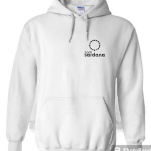(PROPERAMENT)    "SOM  SARDANA".-  Dessuadora amb caputxa    (Producte Oficial)