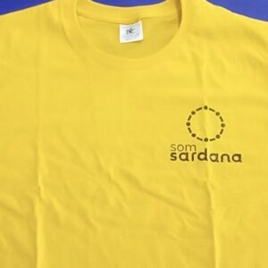 Samarreta groga "SOM SARDANA"  (Oficial)